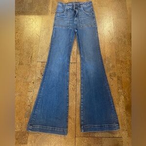 American eagle next level stretch flaire jeans